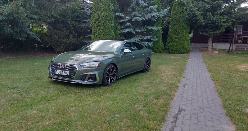 Audi S5 cena 209000 przebieg: 29350, rok produkcji 2021 z Łomża małe 232